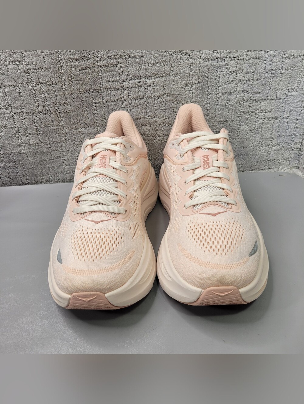 Hoka One One Bondi 9 Wide Women's Size US 8D Rose Latte Athletic Sneakers. - Picture 9 of 12